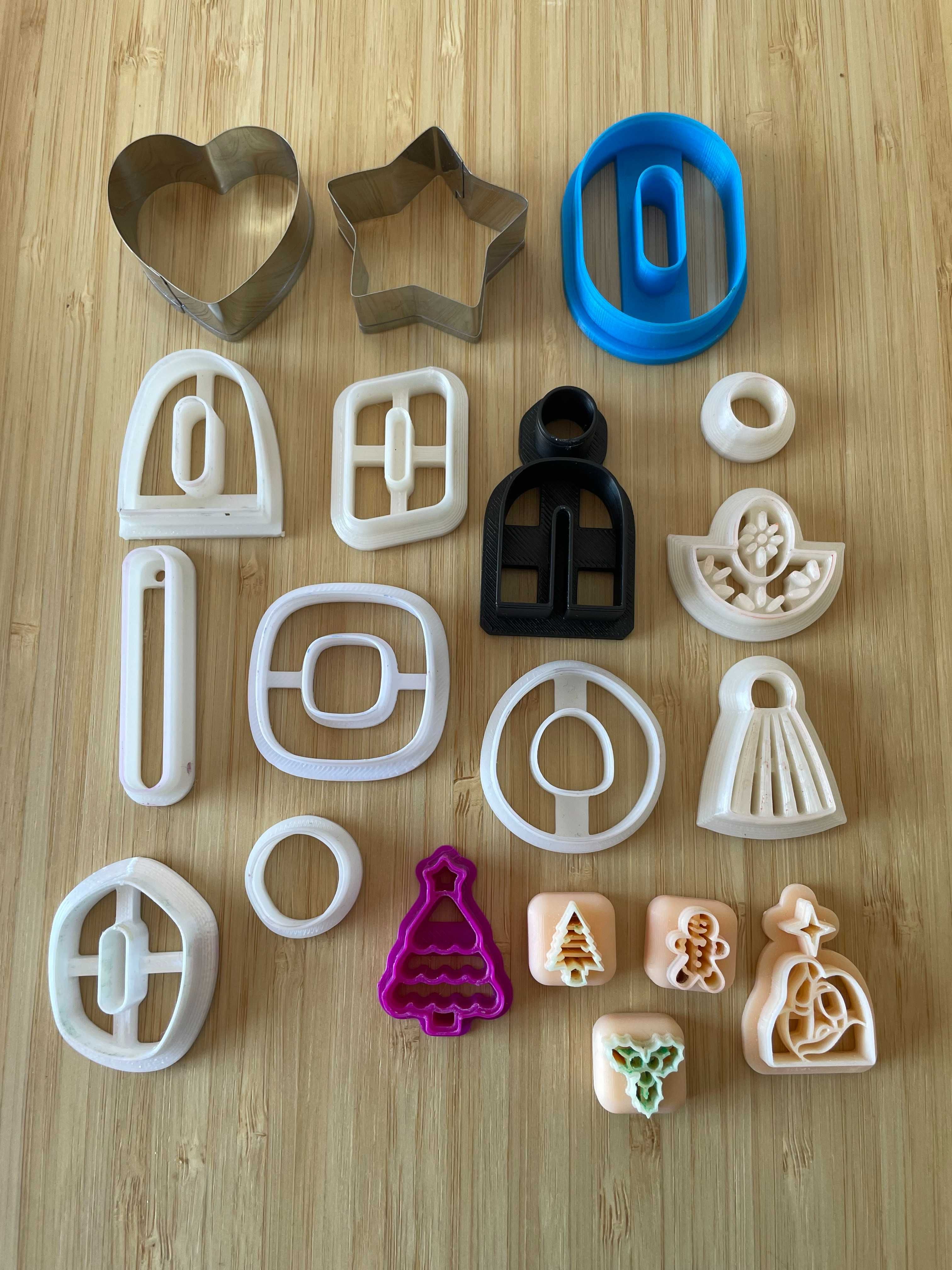 19 Polymer Clay Cutters