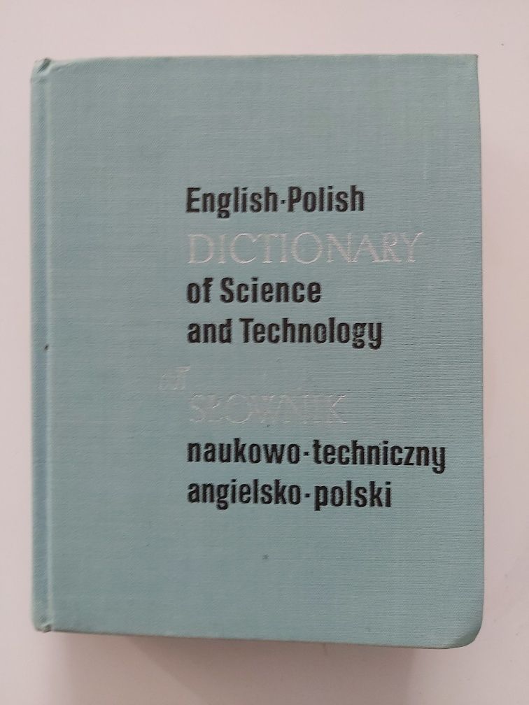 Słownik naukowo-techniczny angielsko-polski 1973 wydanie V