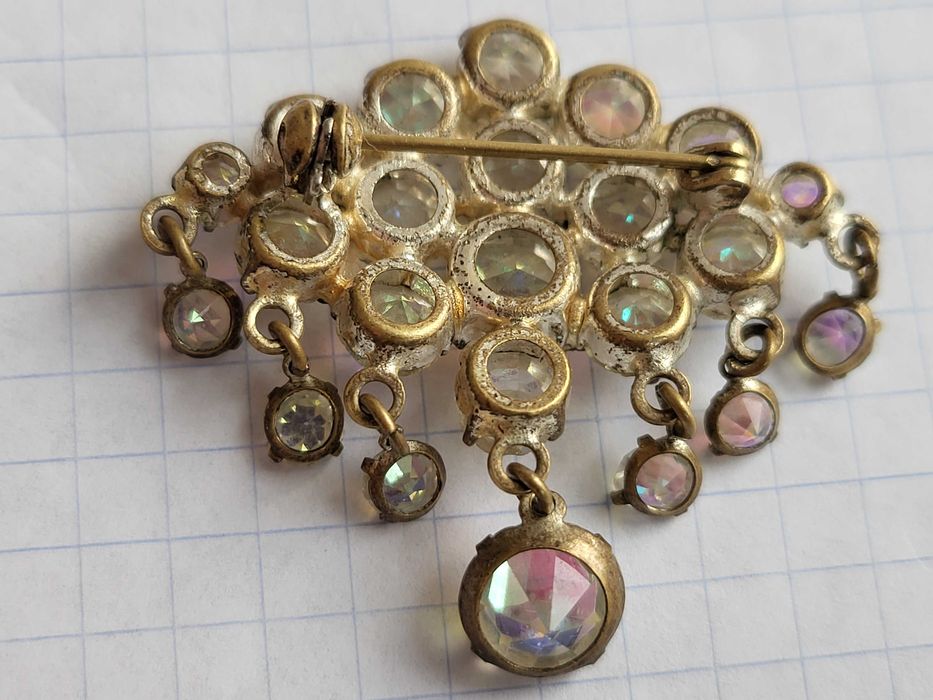 Брошь, Чехословакия, Винтаж, 1002. т2