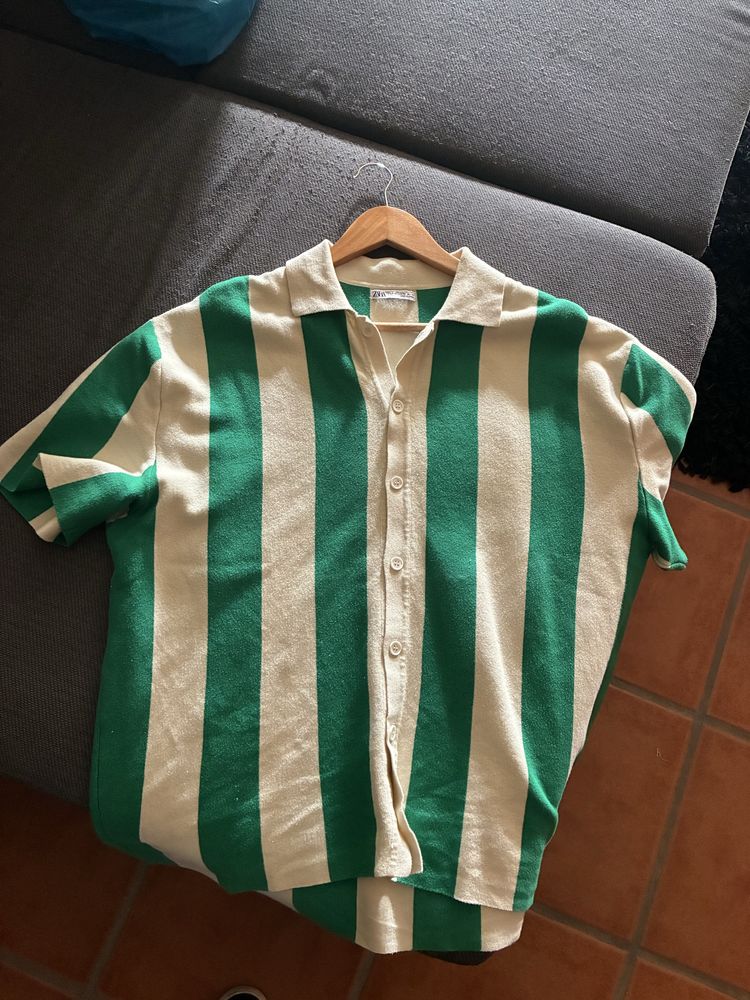 Camisa zara as riscas