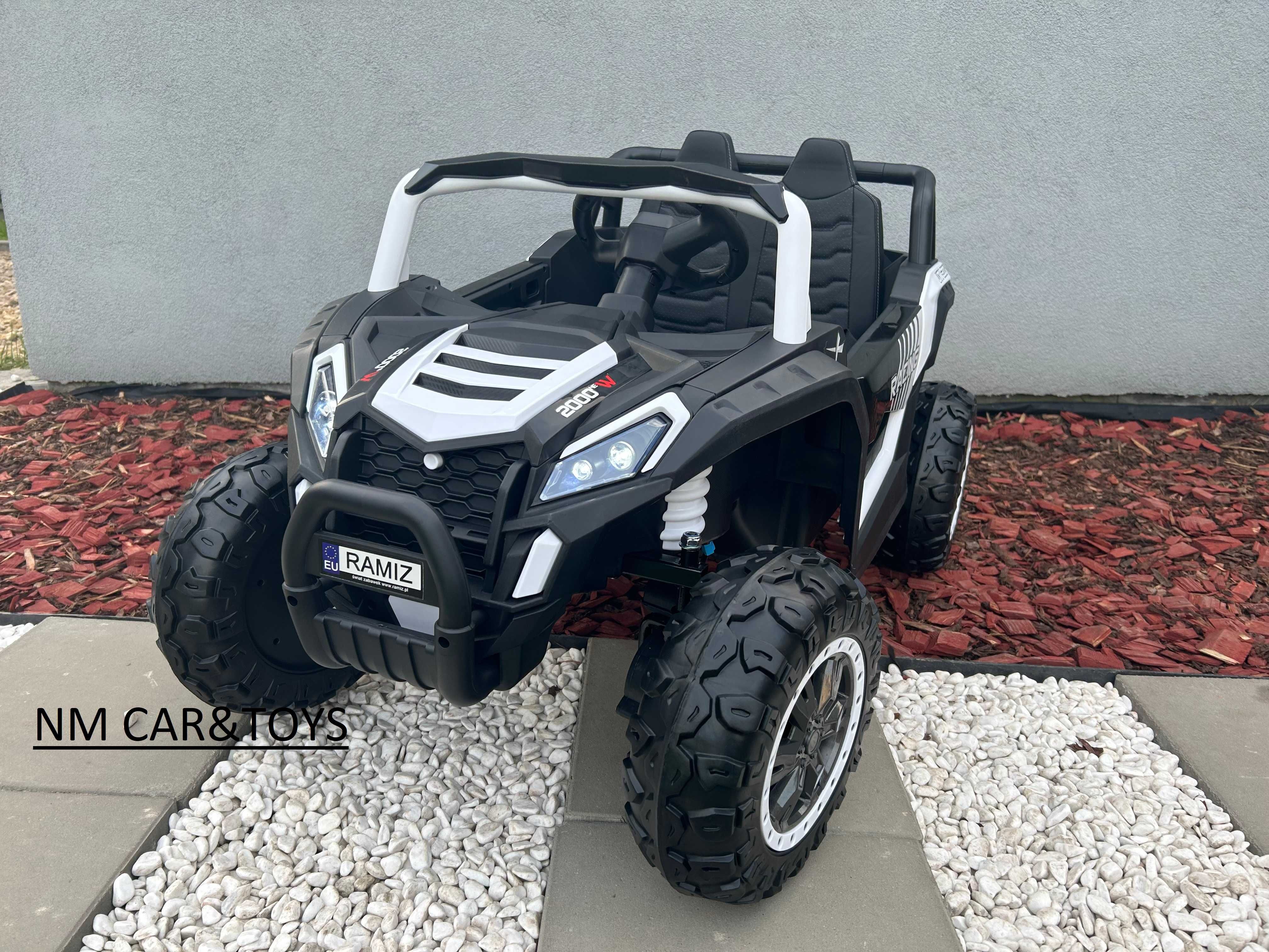 Auto na akumulator 4x4 Buggy UTV 2000M Pojazd samochód Pilot