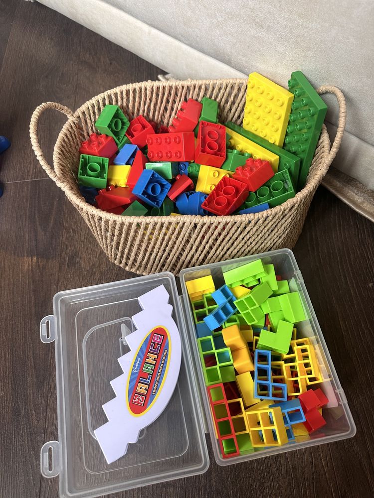 Конструктор Lego 3 в 1. Конструктор-балансир. Ракета. Літак Hot Wheels
