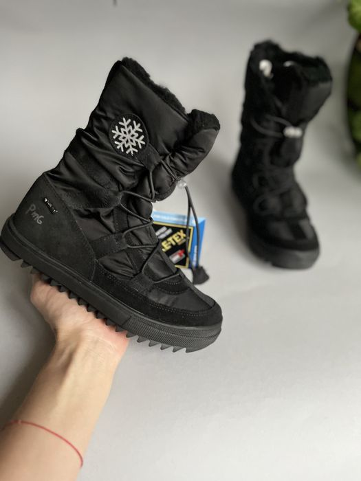 зимові черевики 32р. 20,4см Primigi, водонепроникні термо ботинки gore