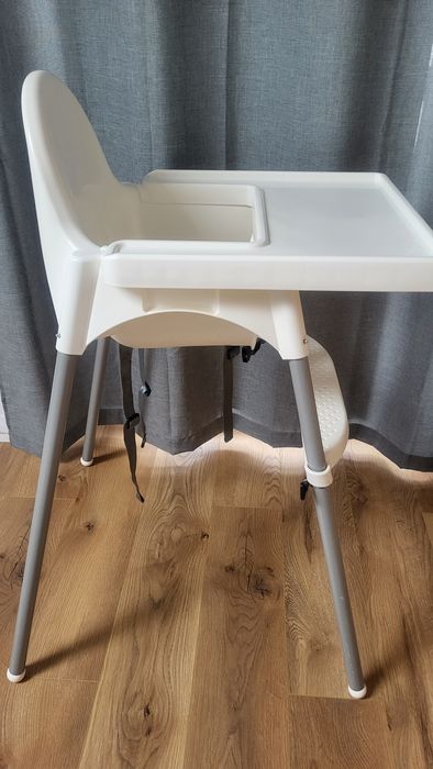 Krzesełko do karmienia ikea z podnóżkiem