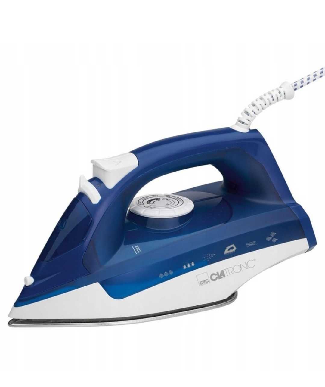 Żelazko parowe 2200W Clatronic DB3704 3 stopnie regulacji pary 7 funkc