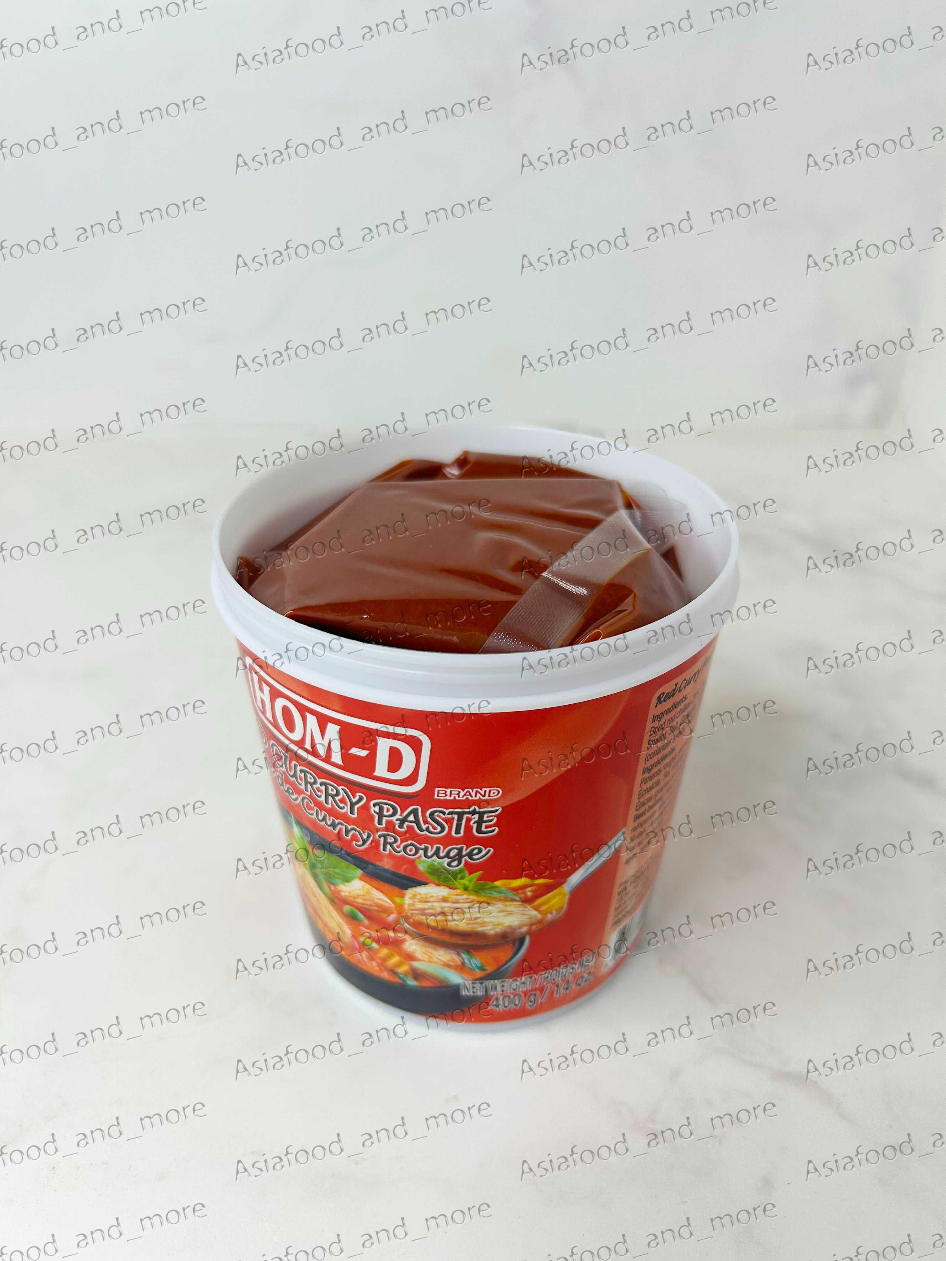 Паста каррі червона 400 грам HOM-D