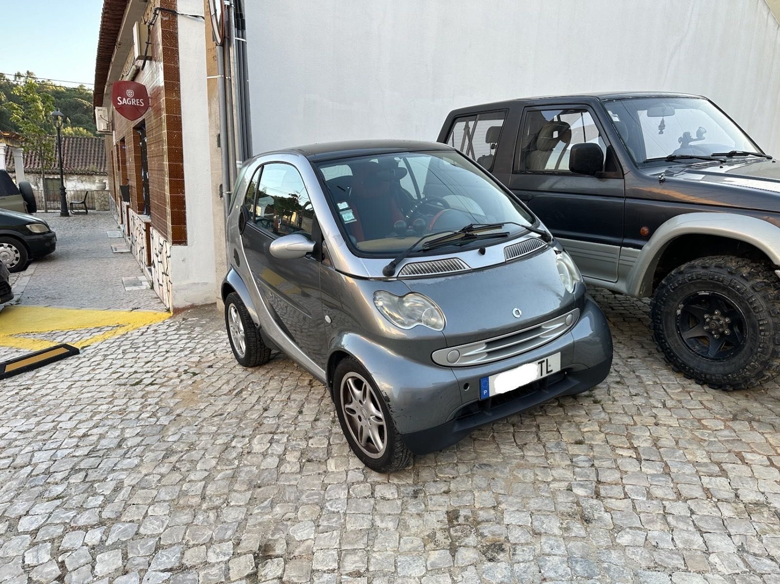 Smart com avaria