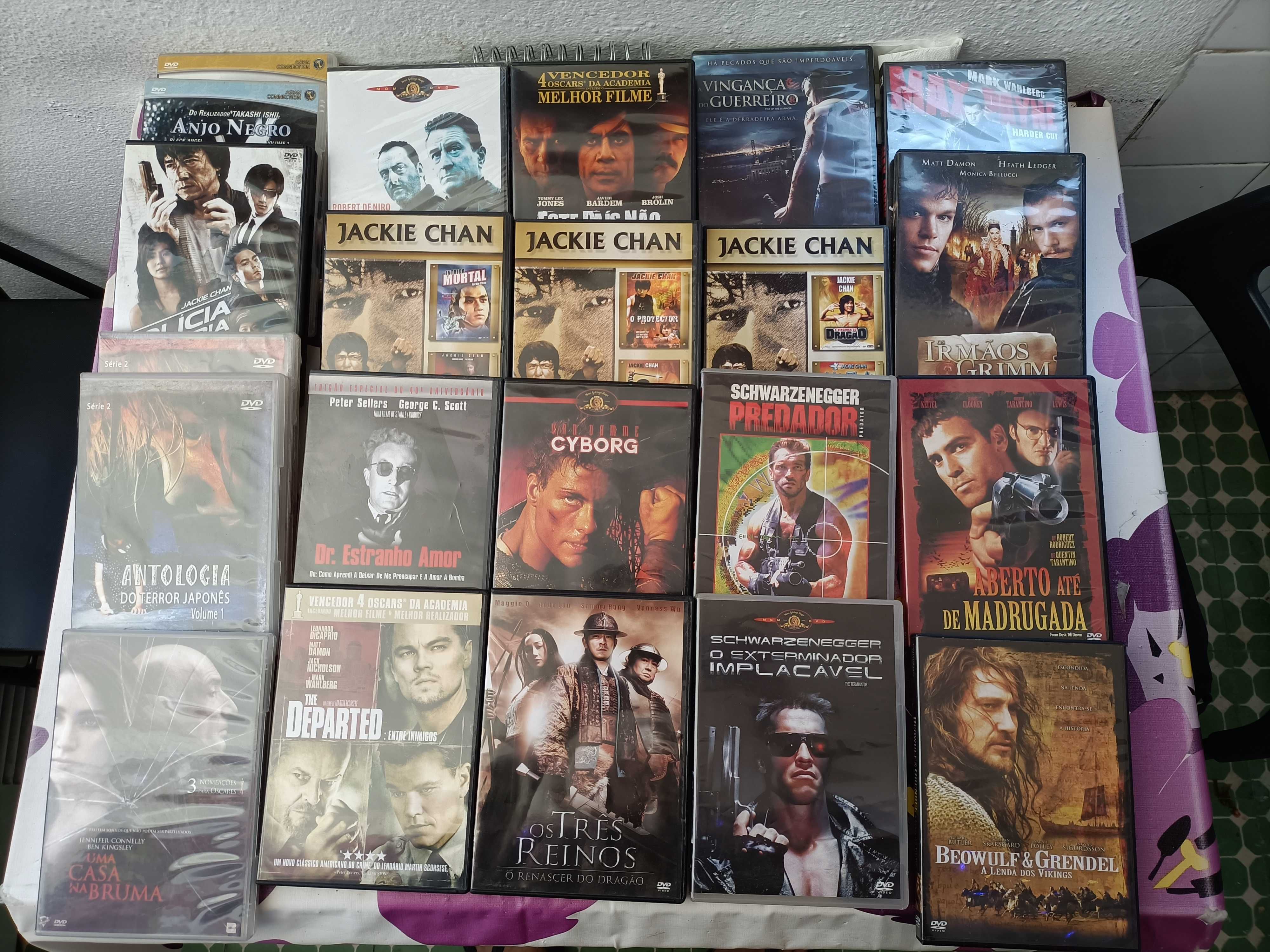 Colecção filmes em CD