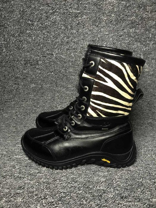 Чоловічі ботинки UGG ADIRONDACK II Zebra VIBRAM 42(26.5см)  НА ОВЧИНІ