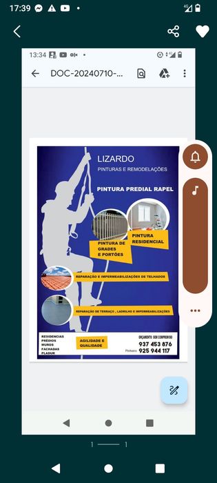 Pintor e Remodelações