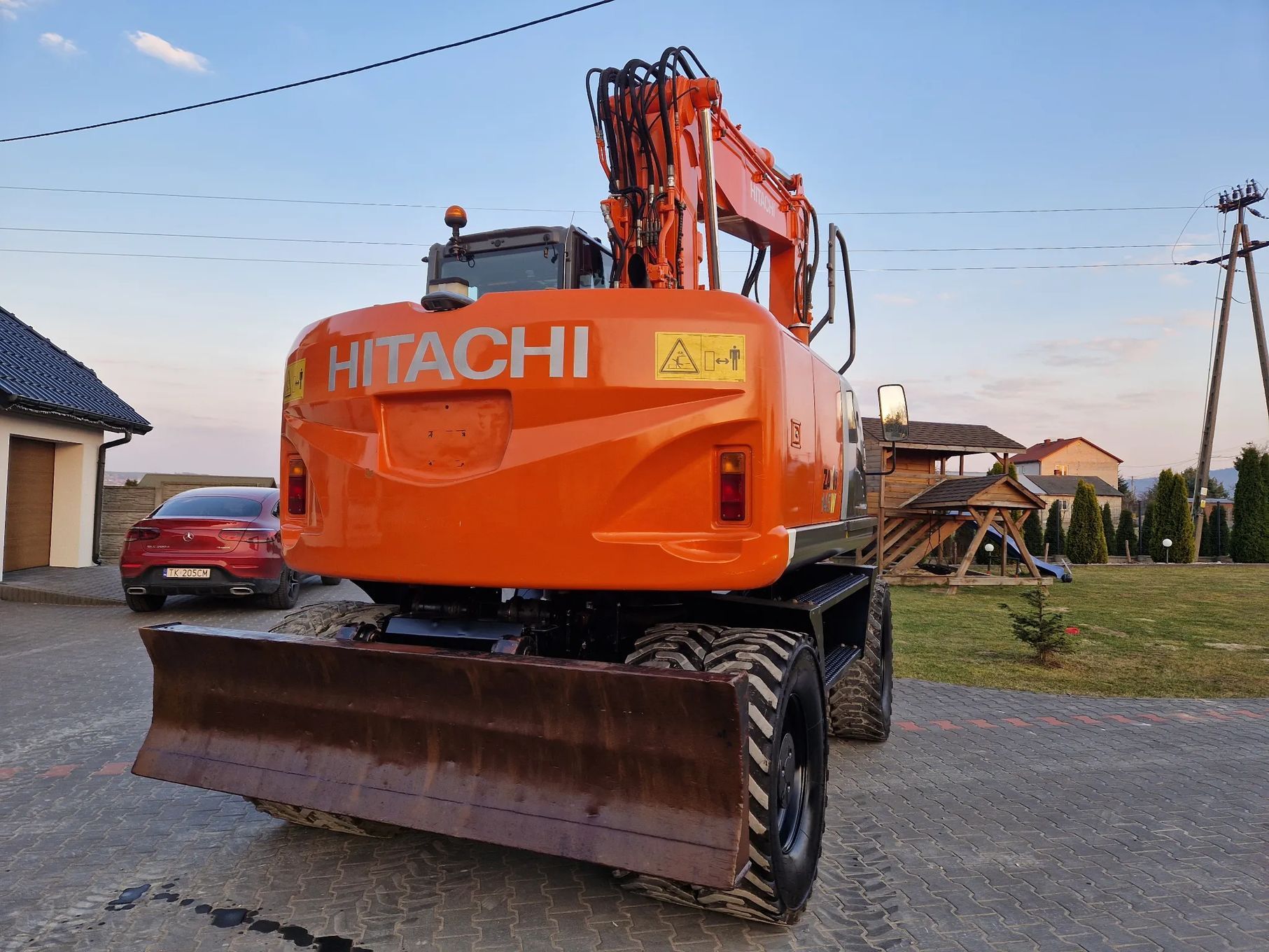 Hitachi ZX145  Cat/ Liebherr/Volvo/ Rototilt szczypce