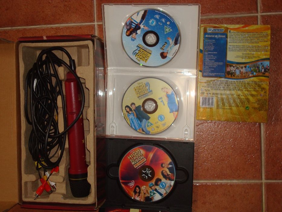 Karaoke High School Musical com DVD's