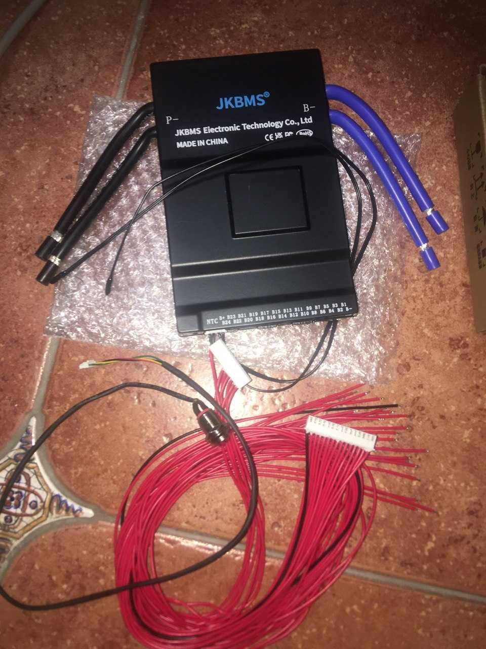 BMS  JKong  200А(350А),  активний баланс - 2А