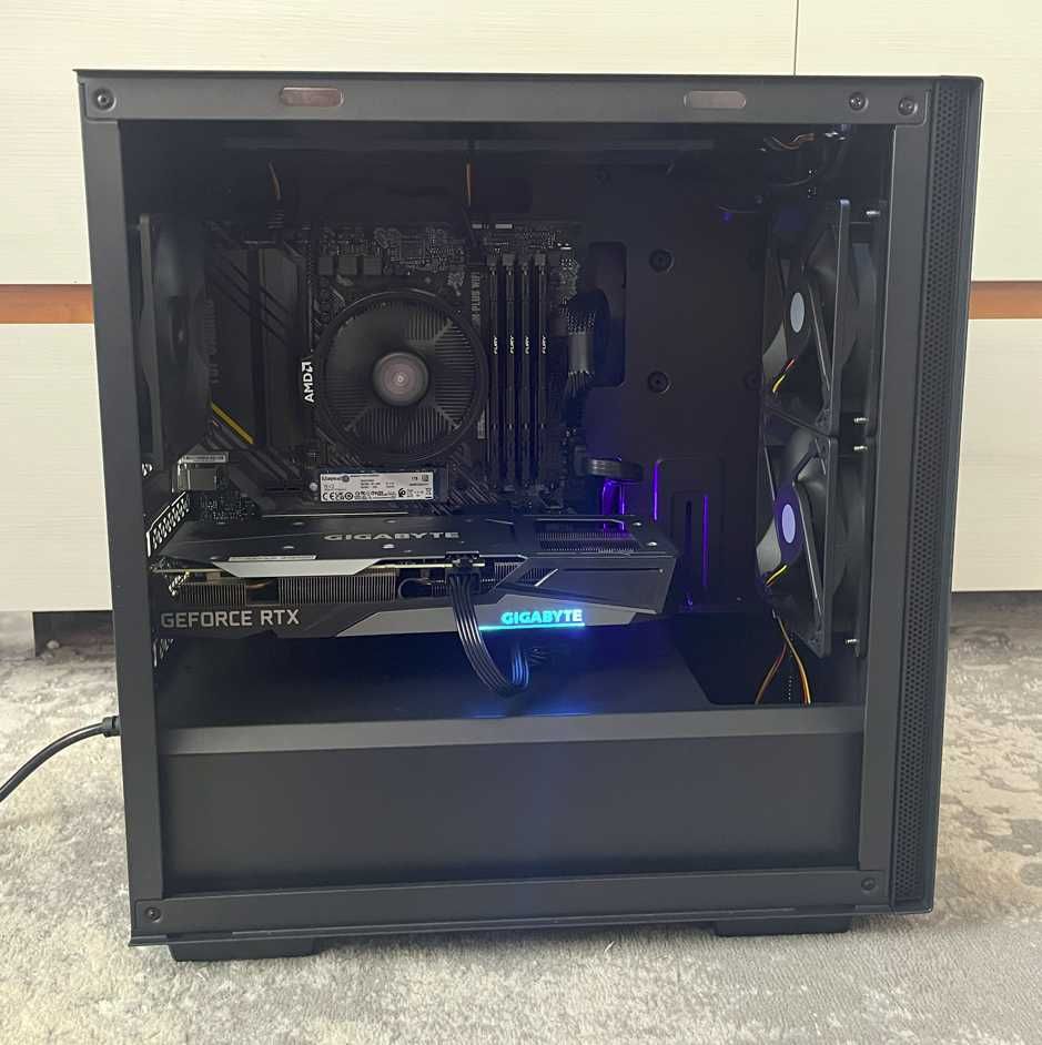 Игровой компьютер (AMD Ryzen 5/RTX 3060/32 RAM/1TB/WiFi/Bluetooth)