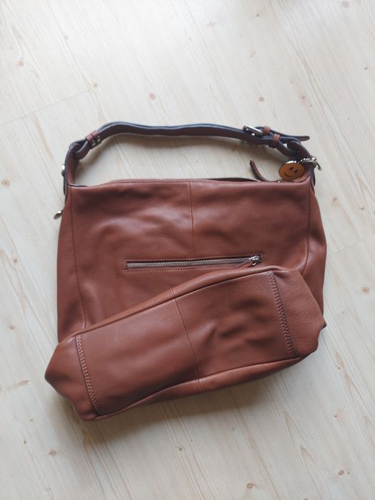 Adax shopper torba czekoladowa brązowa