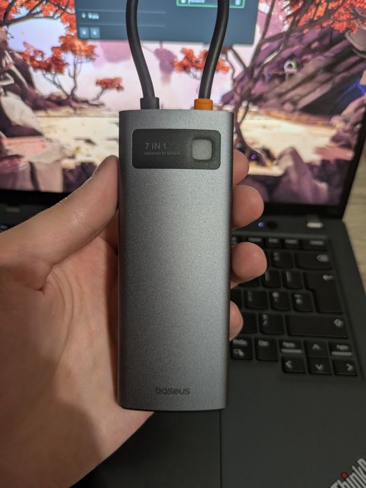 USB-хаб Baseus 7-in-1 (без коробки)