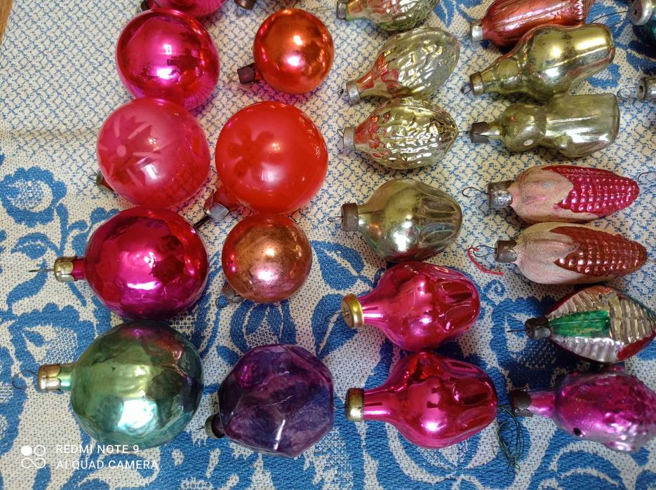 Игрушки ёлочные СССР