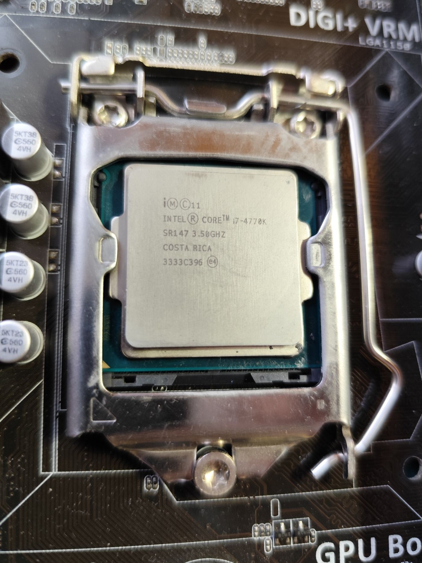 Комплект i7 4770k та b85-plus  2x8gb 1600МГц ddr3