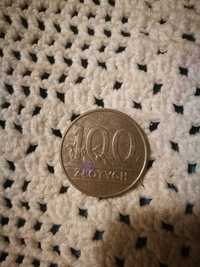 Kolekcjonerska moneta 100 zł z 1990 roku