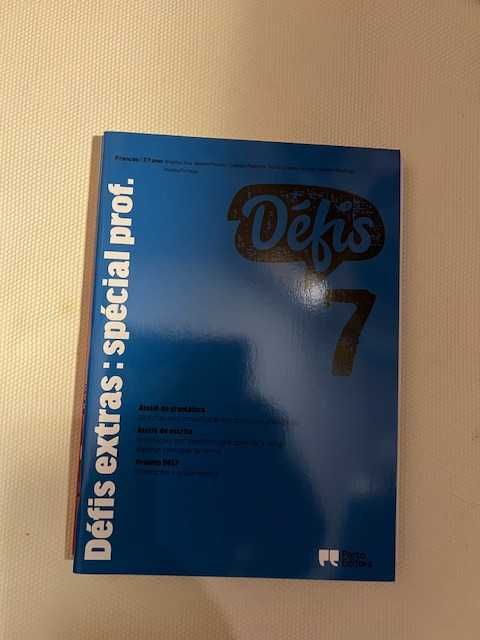 "Défis! 7" - Francês - 7º ano – NOVO - PROJECTO PROFESSOR