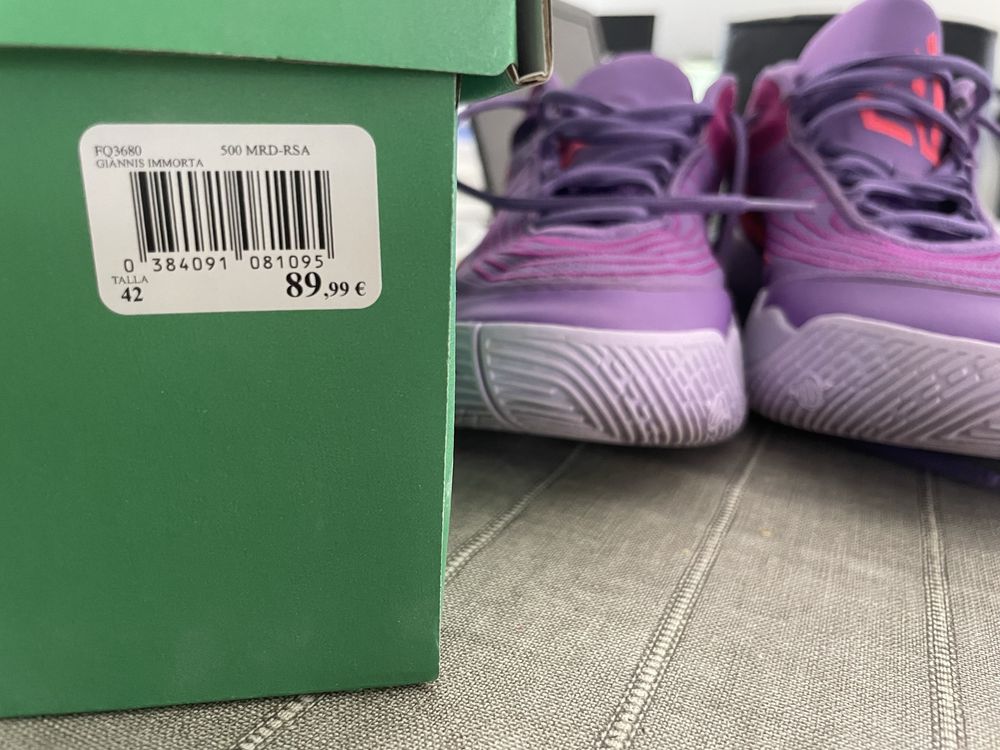 Tenis basquetebol nike Giannes n42