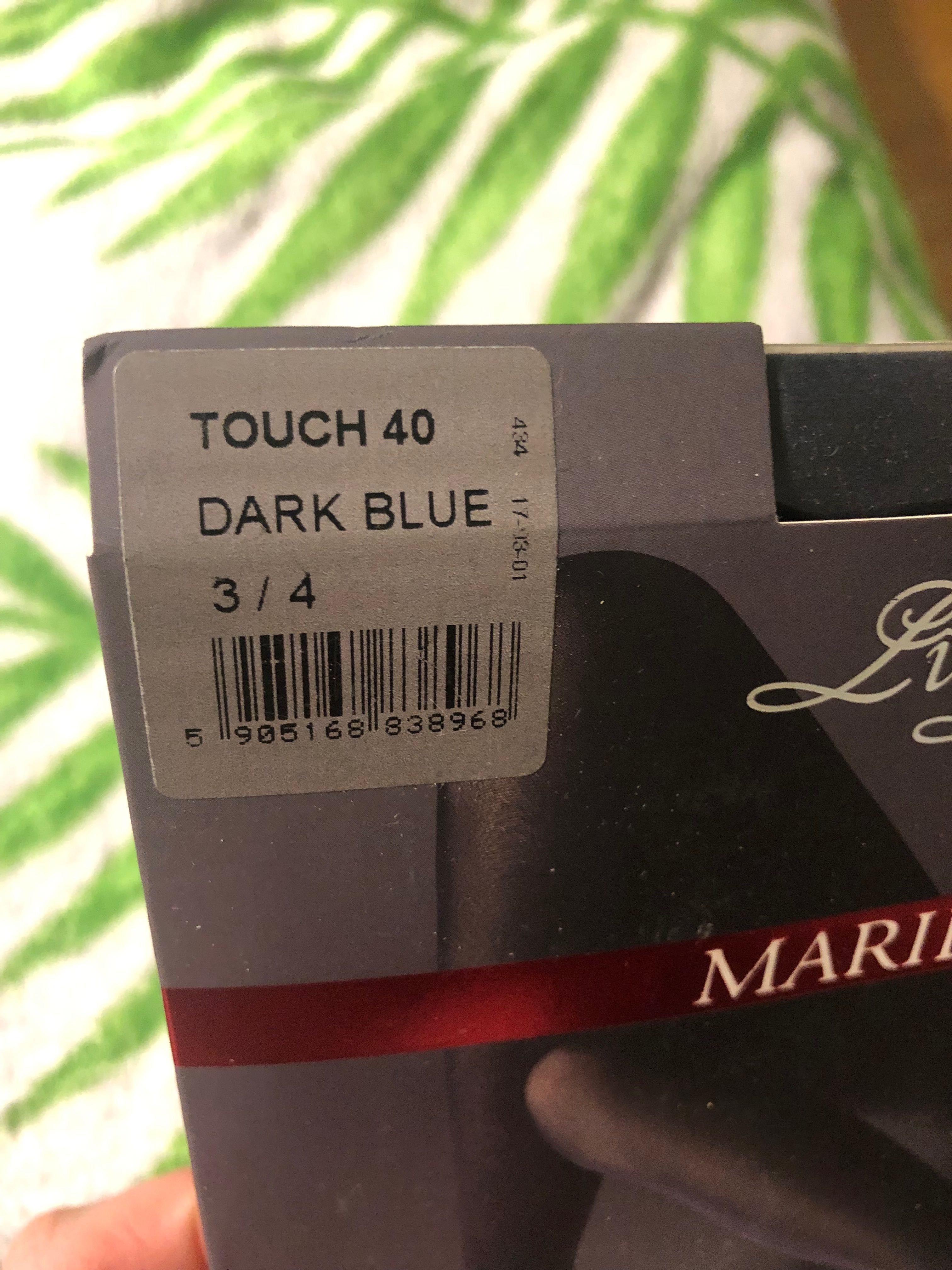 Rajstopy Marilyn touch 40 Dark Blue 3/4
