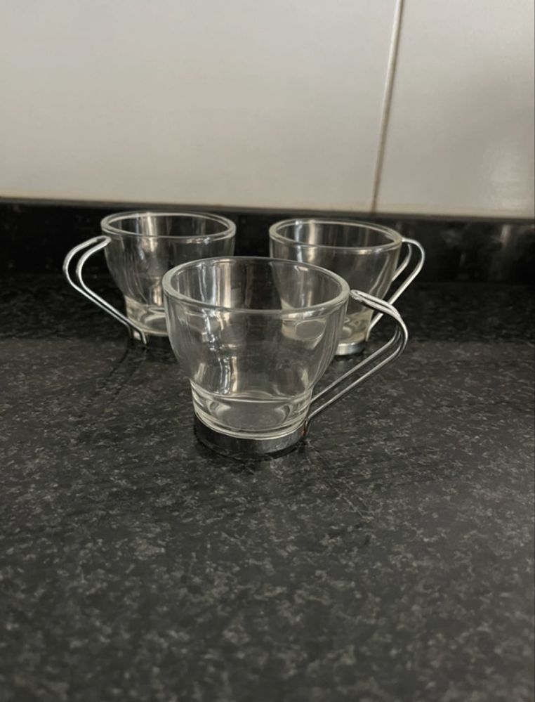 Conjunto chavenas de cafe