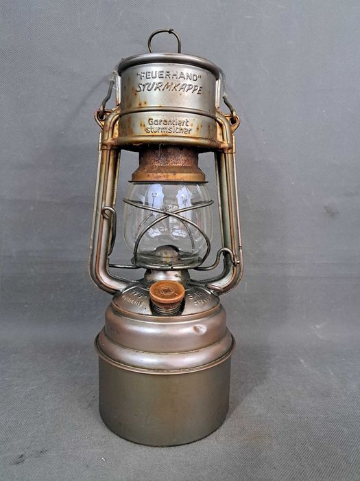 Stara lampa naftowa  Feuerhand 276 Baby Special nr 3