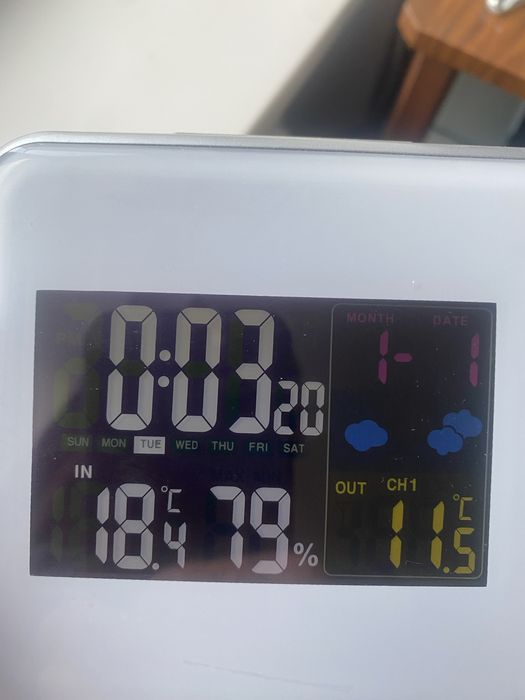 Метеостанція.з датчиком