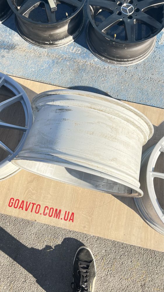 Goauto оригінальні диски BBS Porshe 5/130 r20 різноширокі як нові