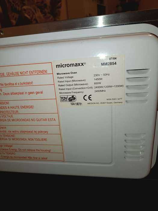 Nowa mikrofalówka zajmuje miejsce Oddam tanio