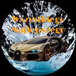 Opłatek na tort Bugatti Auto Samochód Logo Urodziny Tekst 30 40 50