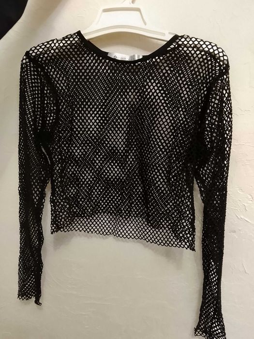 Кофта чорна сітка