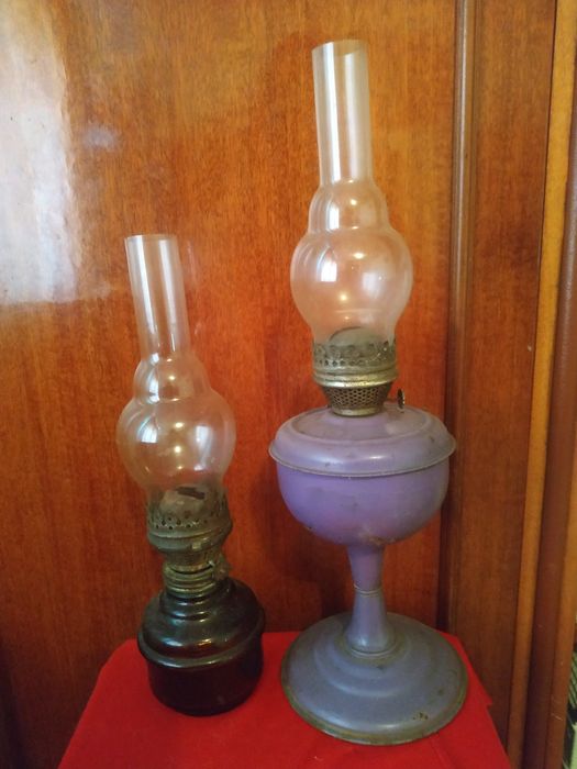 Керосиновые лампы. Антиквариат.
