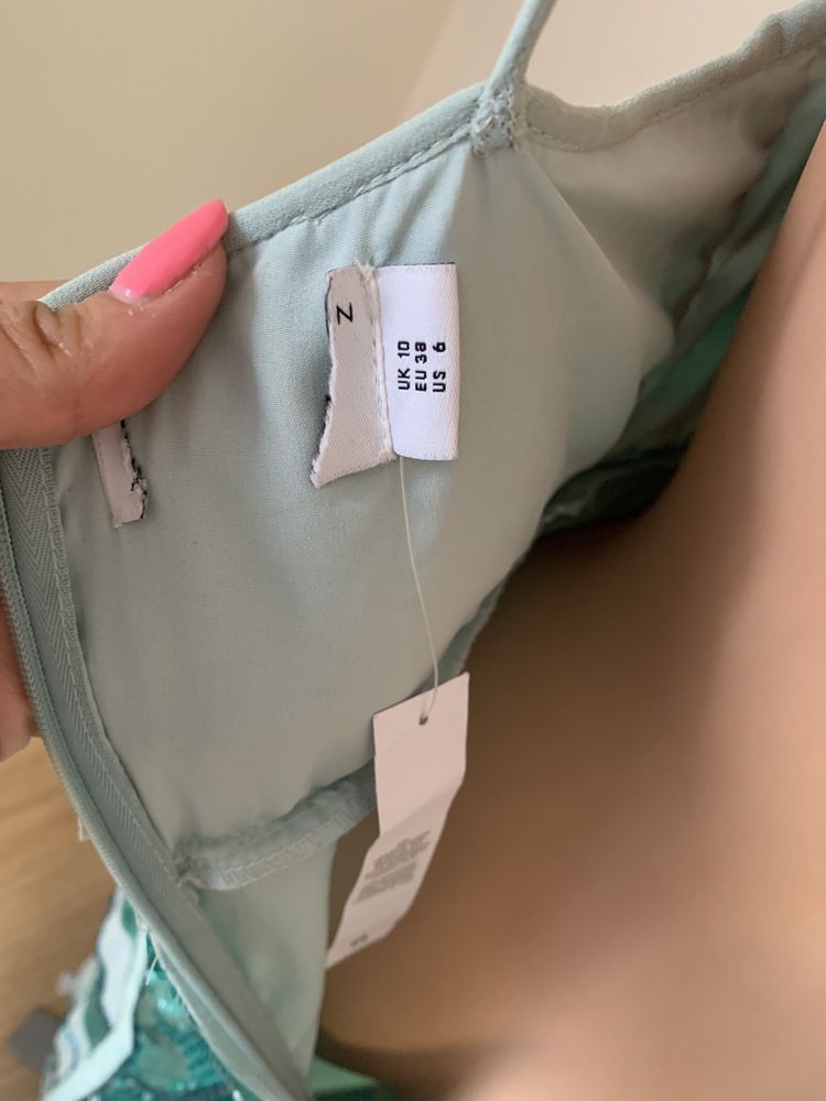 Nowa sukienka cekinowa z rozcięciem asos rozmiar 38 wesele ślub druhna