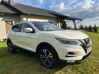 Nissan Qashqai Polski Salon; Perła; 85tys km; Connecta; Kamery 360 Szklany dach LIFT