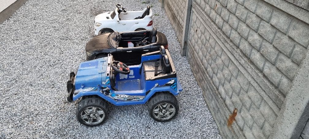 Auto na akumulator 3szt.