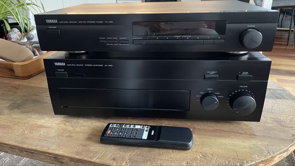 Legendarne duo audio! Yamaha AX-590 + Yamaha TX-480
