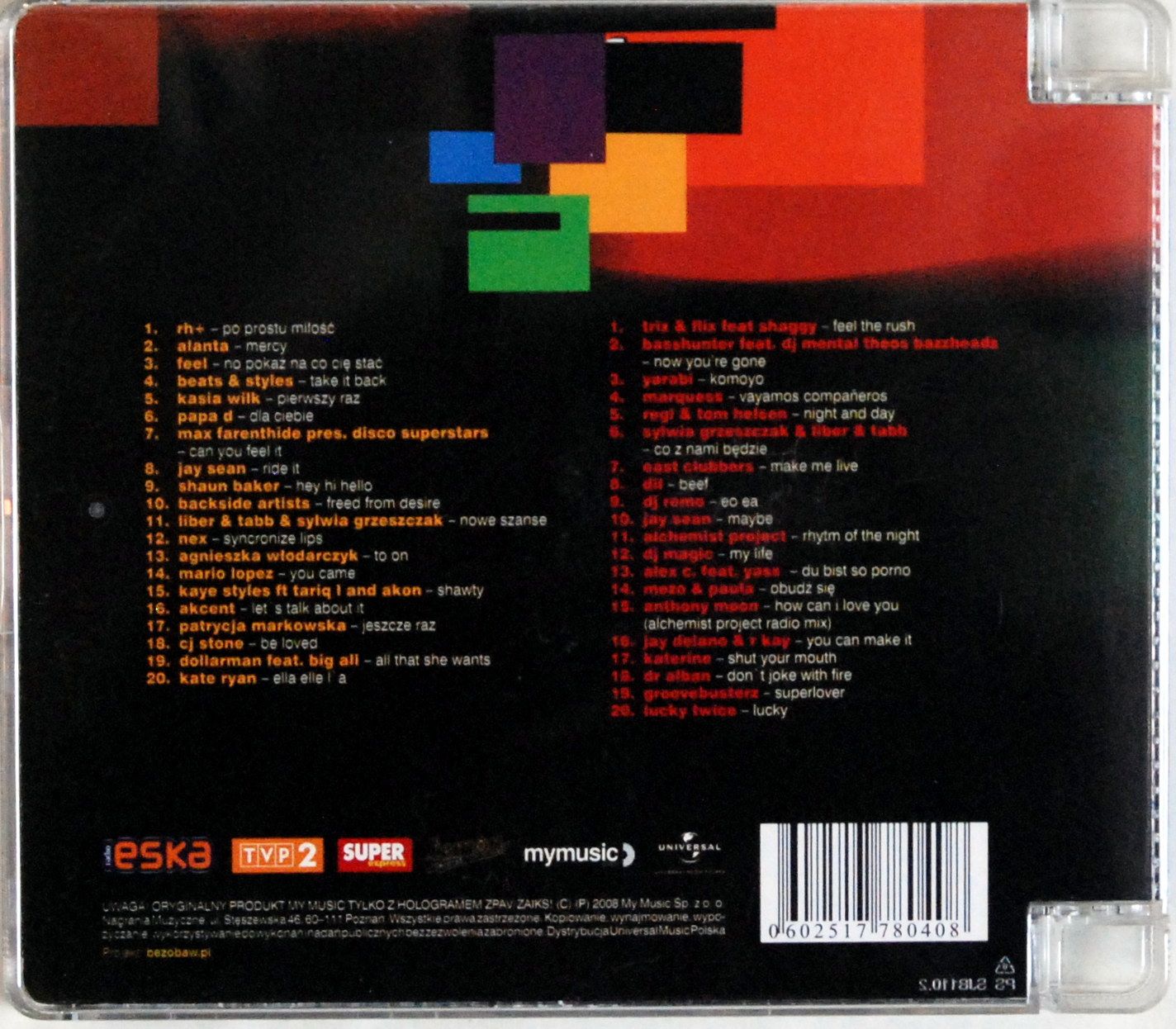 VA - ESKA Hity Na Czasie 2008 2CD