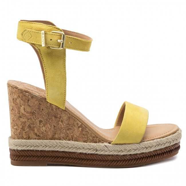 GANT sandały damskie / espadryle SAN DIEGO Yellow żółte