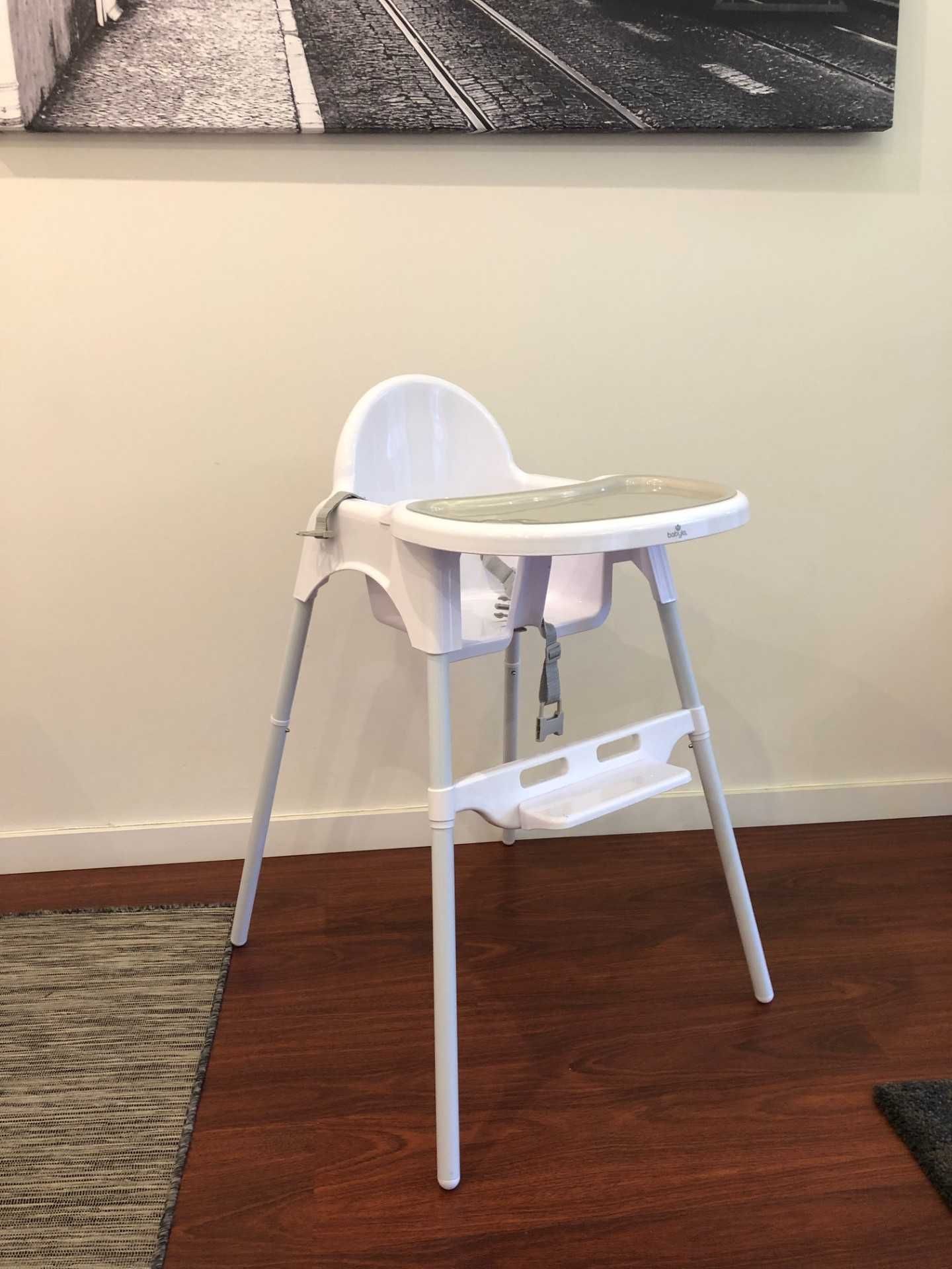 Cadeira alta de bebe como nova - usada 2 vezes