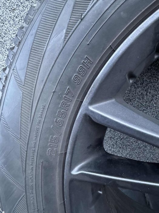 Koła zimowe VW Tiguan 215/65/17 5x112