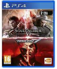 PS4 Zestaw 2 Gier Tekken 7 Soulcalibur VI 6 VR