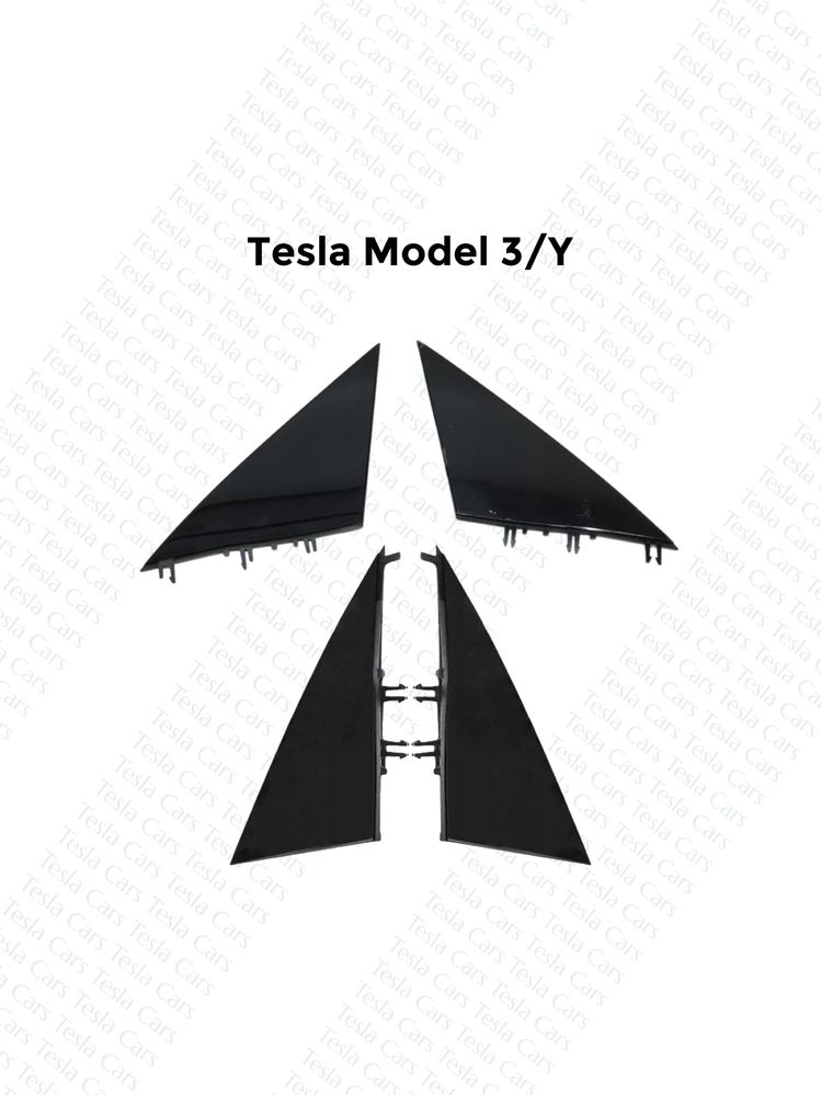 Накладка дзеркала, кутик (Трикутник) Tesla Model 3/Y