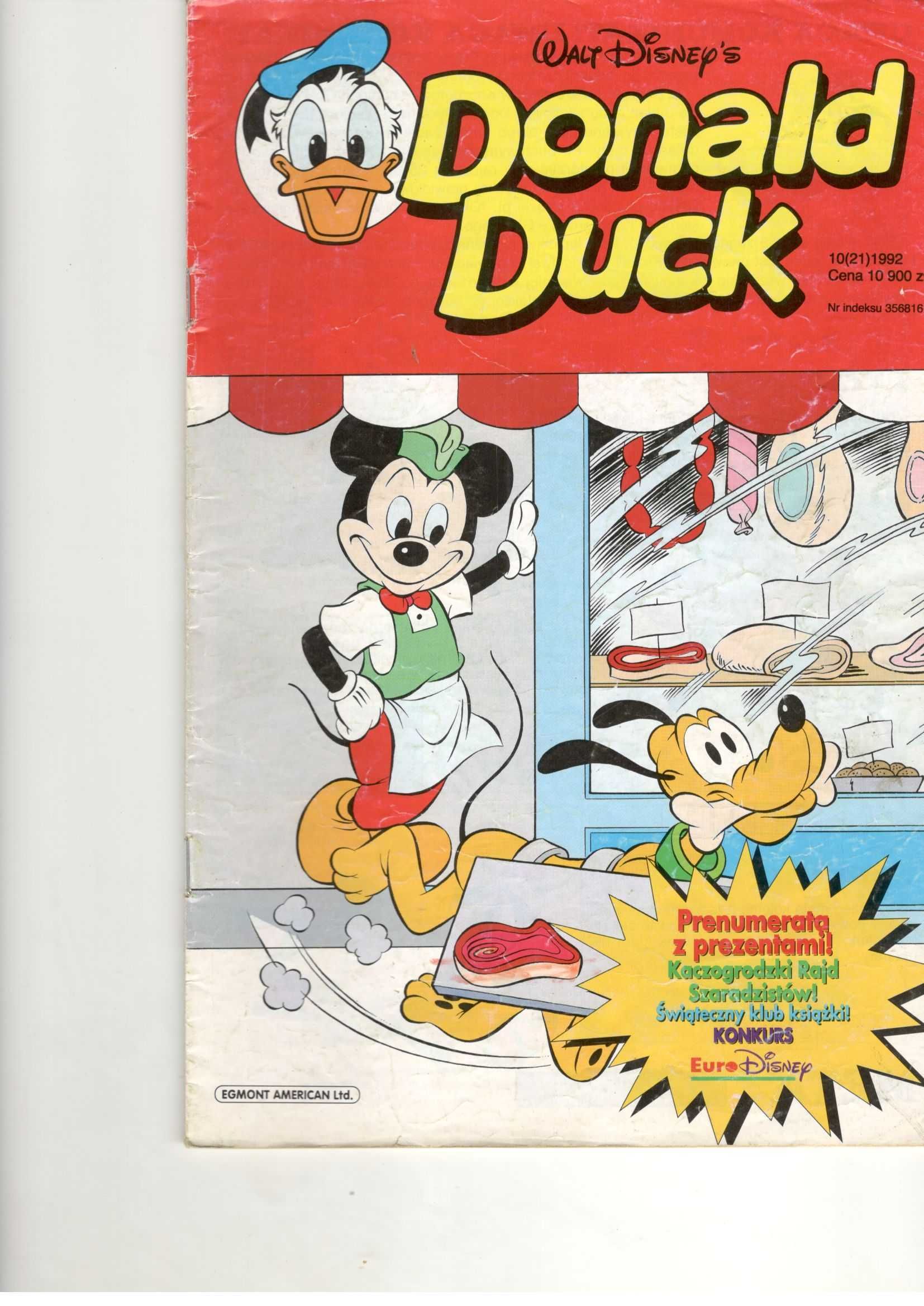 Komiksy Donald Duck MIckey Mouse lata 1990