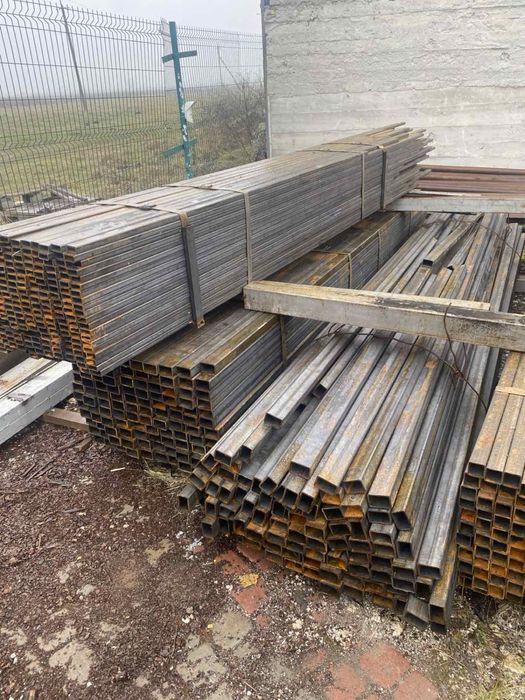 Труби профільні стик 20х20 2,0 мм, 6 м 30х20 2,0 мм, 6 м 30х30 2,0 мм