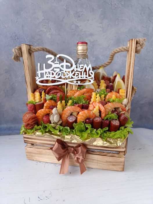 Смачний букет Південноукраїнськ , букет з цукерок/ковбасок, їстівний б