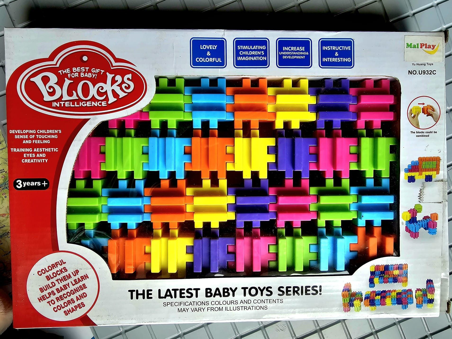 Nowe Klocki Konstrukcyjne bezpieczne kostki - zabawki