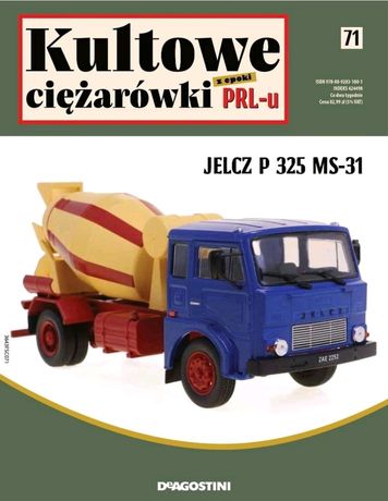 Kultowe ciężarówki Jelcz P 325 betoniarka skala 1:43