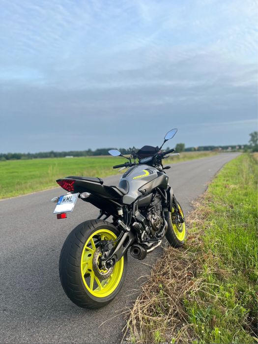 Yamaha mt07 kat A2 35kw